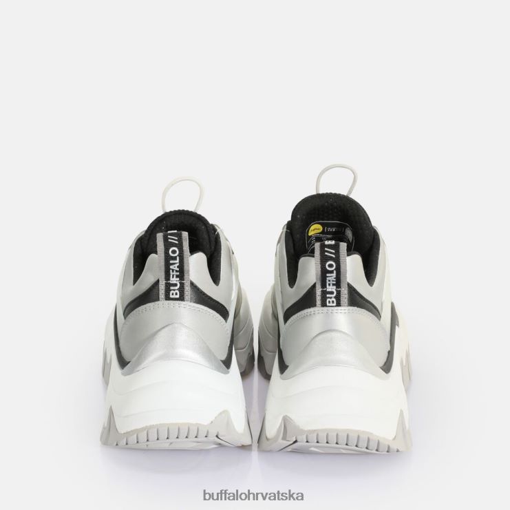 srebrna/crna Buffalo trail one sneaker niske veganske |tenisice TDD6T380